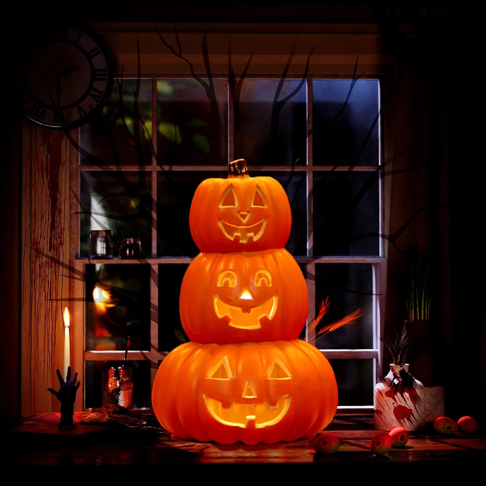 LA様　M&M's ジャック・オ・ランタン ライト パンプキンサイン・LEDライト | シーズン | COVENT GARDEN